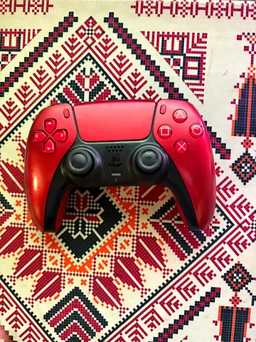 PS5 controller Red velvet color