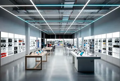 Luxury Electronic Shop Decor and Renovation Dubai
