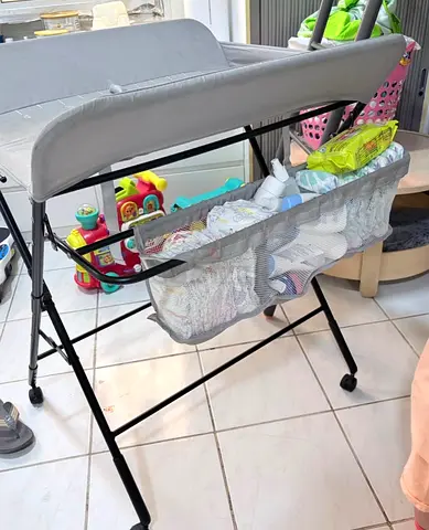Changing table diaper