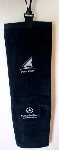 Black Golf Towel (Brand New)