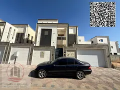 Luxury villa, first occupancy, 5 rooms and swimming pool for rent in Al Yasmin