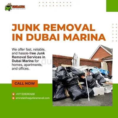 Junk Removal in Dubai Marina | Call Now: +971 52 838 2668