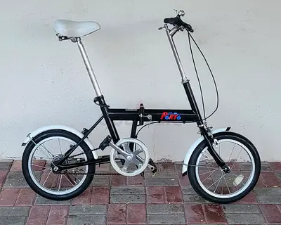 Used Foldable 20 Porto Compact City Bike - Lightweight, Good Condition