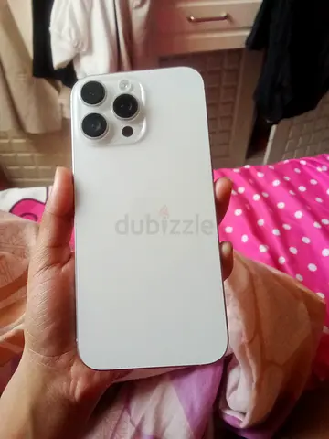 iPhone 16 pro max 512 gb white titanium