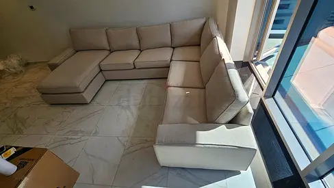 Ikea kivik ushape sofa beige