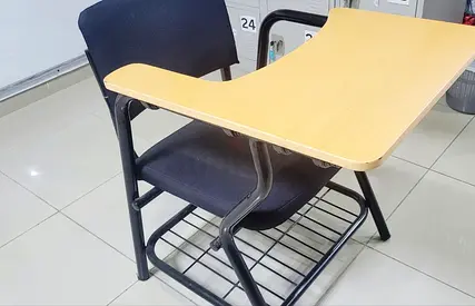 Classroom Chairs with Attached Writing Table Adult Size
