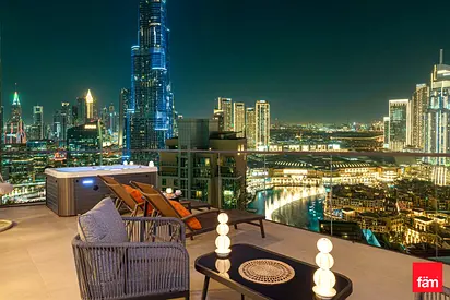 Burj View | Fully Furnished | Vacant | High Floor