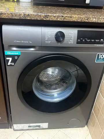 Hisense 7KG Front Load Washing Machine – Inverter + Steam | Excellent Condition