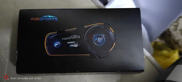 Fodsports FX8 Pro Bluetooth Motorcycle Helmet Intercom - Boxed
