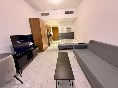 Unit Tawtheeq !! Fully Furnished | Studio Apartment | Private Balcony | Huge Room | Pool & Gym | Basement Parking | Monthly Payments
