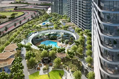 Below OP | Open View | 1BR plus Study