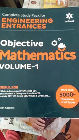 Cbse grade 12  Arihant’s math books for JEE exam