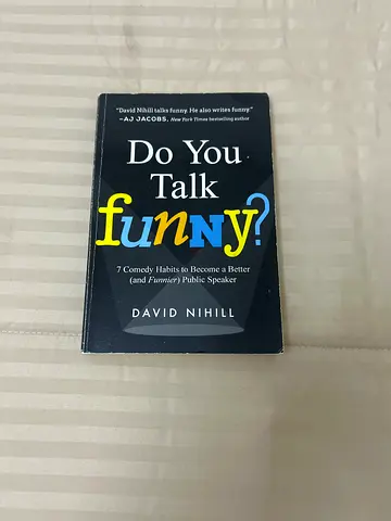 Do You Talk Funny? by David Nihill (paperback) - Improve presentation  public speaking