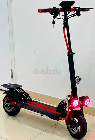 Foldable 1800 watts off road electric scooter with off road tyres
