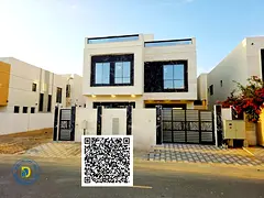 Luxury villa with 6 bedrooms and a rooftop in the most prestigious area of ​​Al Yasmin, at an at
