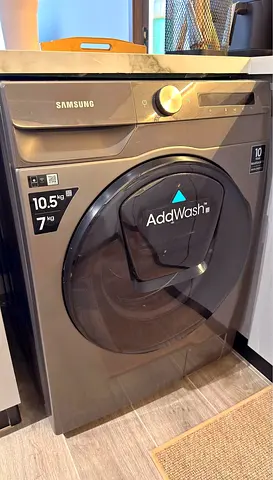 Samsung 10.5/7kg washer dryer combo machine with Wi-Fi smart system latest version 60cm