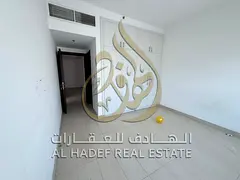 Three-bedroom master bedroom apartment with a living room for annual rent in Al Khan area, boasting