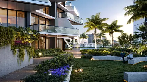 High-Floor 1BR | Kids Play Area and Kids Pool View