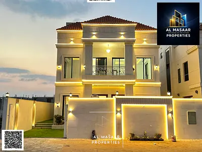 Villa for sale in Al-Haliyo 2, a fantastic opportunity at an excellent price – a luxurious villa with a classic design, a large yard, and a rooftop te