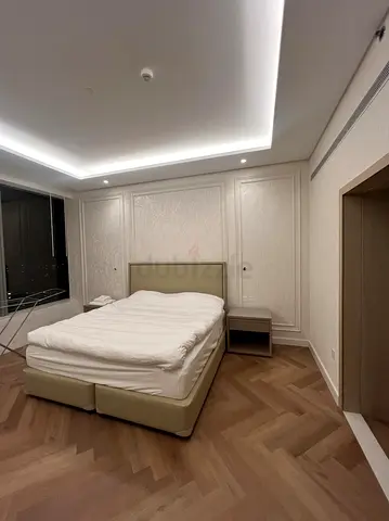 King Size Bed with Headboard bed by Nakheel / furnished by developer