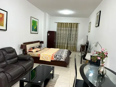 Super Deal## fully furnished Studio only 3499 in DSO_ silicon oasis