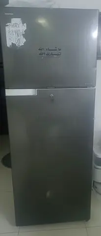 Toshiba Top Freezer Refrigerator - Grey, Good Working Condition.Only serious buyers . No agents .