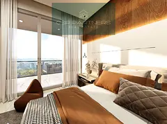 1BR City &amp; Partial Sea View | Full Length Balcony