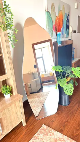 Modern Irregular Full-Length Mirror | Minimalist Decor Piece