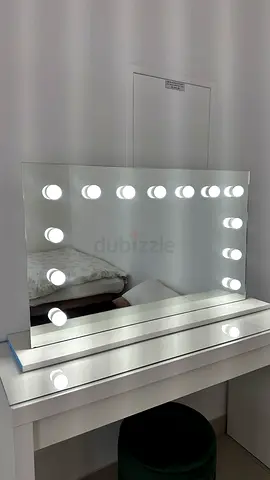 Hollywood LED Vanity Mirror with Bulbs - Free Standing