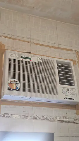 Used Afttron Window Air Conditioner - Good Working Condition