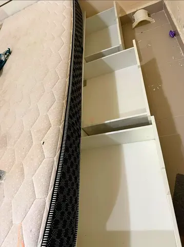 IKEA King Bed with mattress