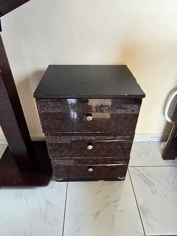 3 drawer Side table for bed