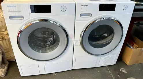 Latest Model Miele Separate Washer Dryer Set