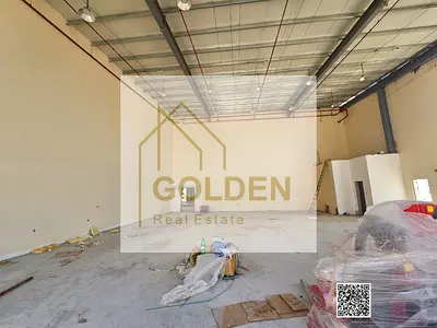 25 kW Power | Industrial Warehouse for Annual Rent on a Corner Main Road in Umm Al Quwain
