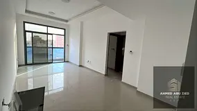 First tenant, extra spacious 2-bedroom master apartment with a balcony and open view in Ajman Al Ham