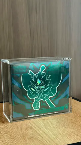 Pokémon Twilight Masquerade Elite Trainer Box (sealed) in display case