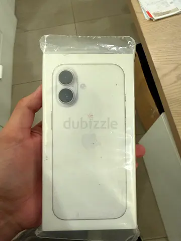 Apple iPhone (sealed box) - White, dual camera