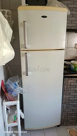 Used double-door refrigerator - good working condition