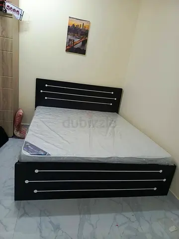 KING size bed frame with mattress Brand New
