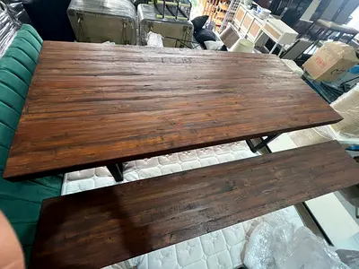 Selling high quality Dining table with bench top quality
