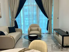 Spacious 1-Bedroom Furnished Apartment | Vacant &amp; Brand New | Al Barsha South 2