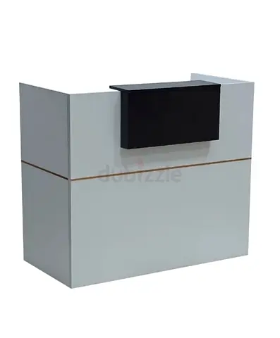 White Reception Desk