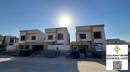 10 Villas for Sale in Al Helio 2 Prime Location on Al Helio Main Street 5 Master Bedrooms Majlis Living Maid Room Including Registration Fees