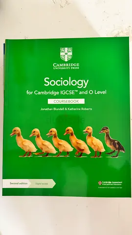 Sociology for Cambridge IGCSE and O Level Coursebook (2nd Edition) - Cambridge University Press