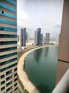 1 bedroom with big hall, extra extension like a small room, parking and balcony sea view for rent i