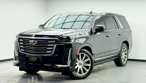 2021 Cadillac Escalade Premium Luxury Platinum, Warranty, Full Cadillac Service History, GCC