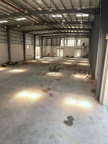 Code 3168 – Warehouse for annual rent in Umm Al Quwain, located in a strategic and well-connected area that provides easy access to main roads
