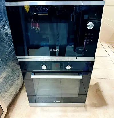 Bosch Built-in Electric Oven  Microwave Set 60cm – Latest Model | German Technology