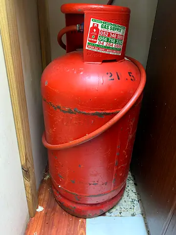 Large LPG Gas Cylinder for Home Use - Used