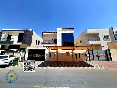 Luxury 5-bedroom villa for rent in Al Yasmeen area, Ajman, at an excellent price, close to all services.